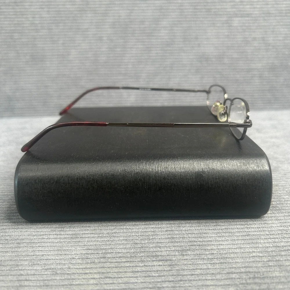 Jelly Bean by I-Deal Optics JB-119 Brown Oval Y2k Eyeglass Frames 45-18-135